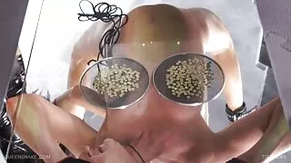ہارڈ ایکس سے خوبصورت ایملی ولیس اور کینڈرا اسپیڈ کے ساتھ لیگز آن شولڈرز کا منظر